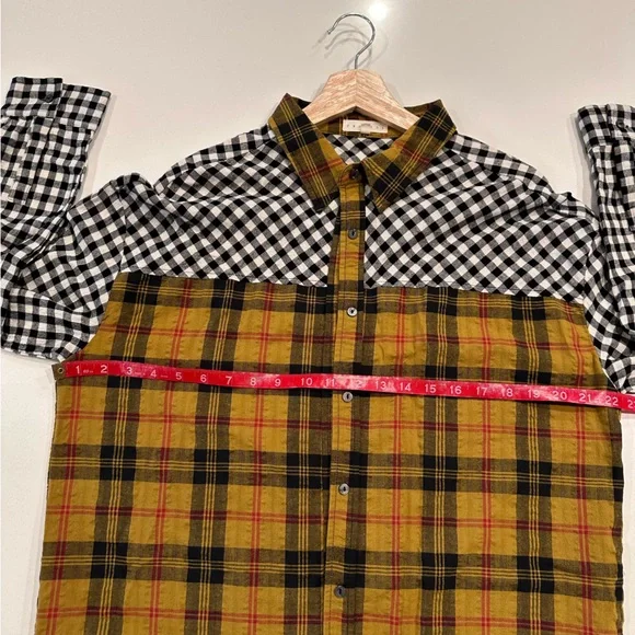 Promesa Reworked Style Graphic Flannel Size Small - Picture 4 of 5